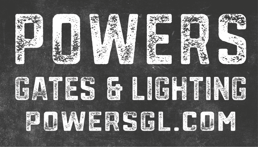Powers Gates and Lighting