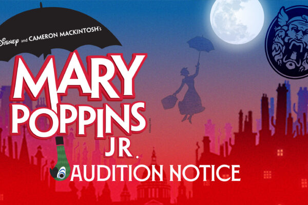 Mary Poppins JR FB Banner - Audition Notice